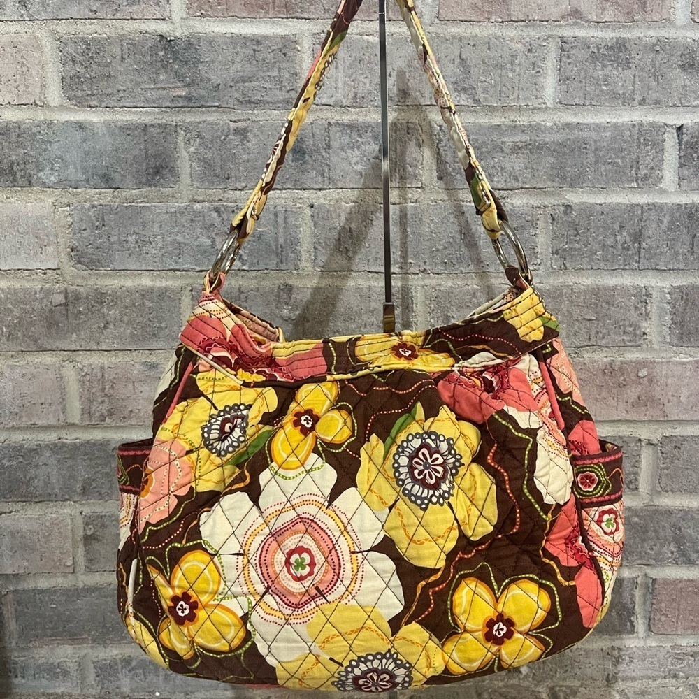 Floral Quilted Women's Bag - Multicolor